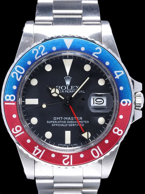 1983 rolex gmt-master 16750 for sale|Rolex GMT Master reference 1675.